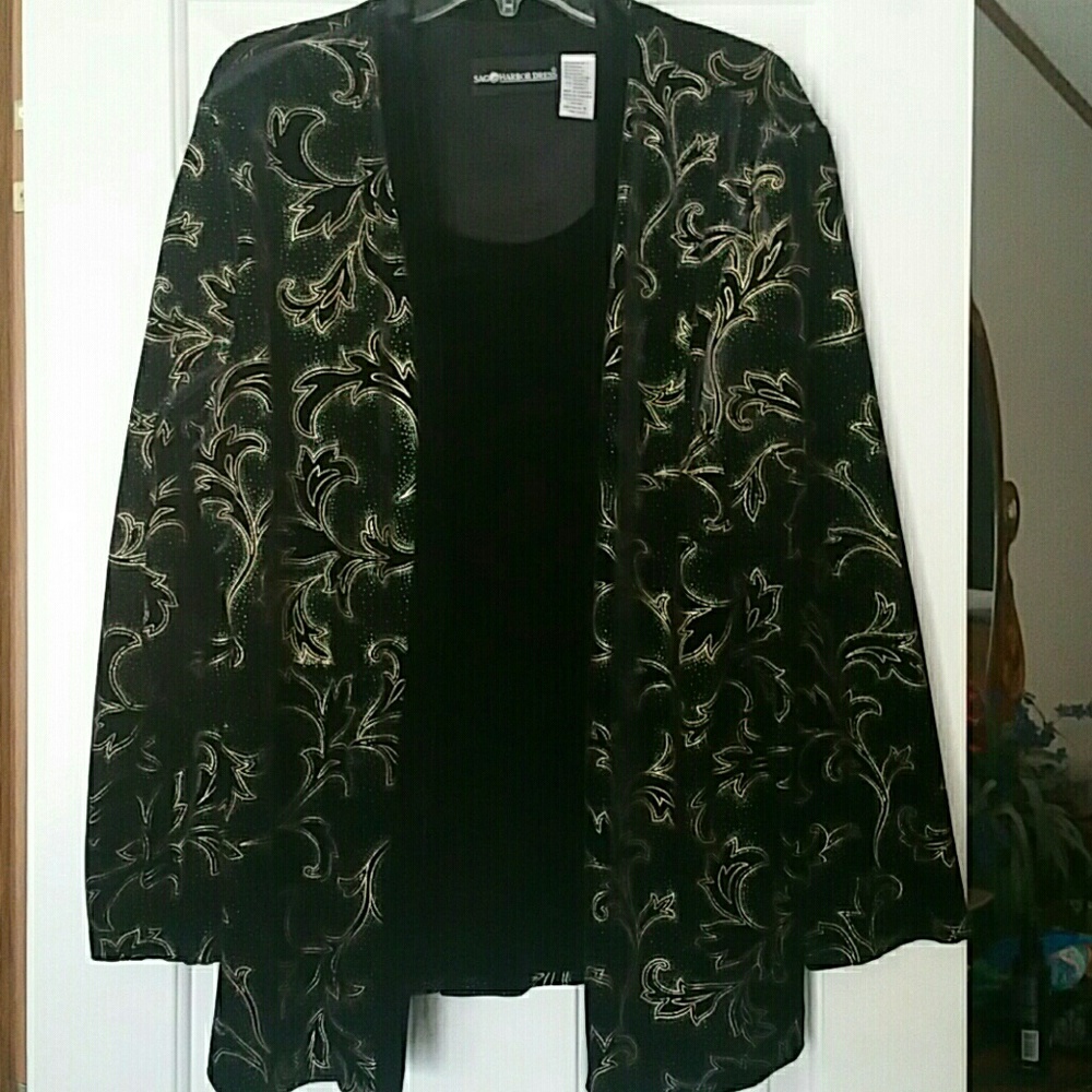 Jacket with top